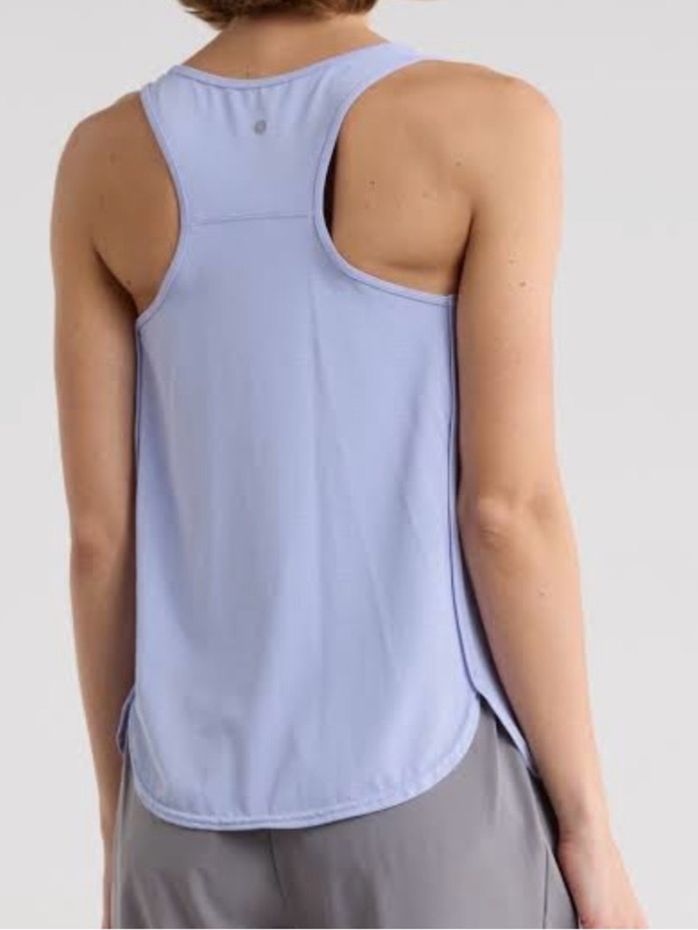 Layer 8 Lavender Racerback Athletic Sleeveless Lightweight Tank Top Size L NWOT